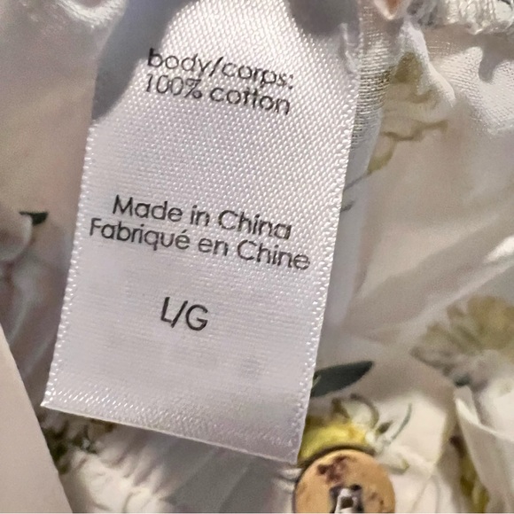 Eberjey Nostalgia Garden Nellie Floral Print Mini Skirt Size Large New - Picture 9 of 10